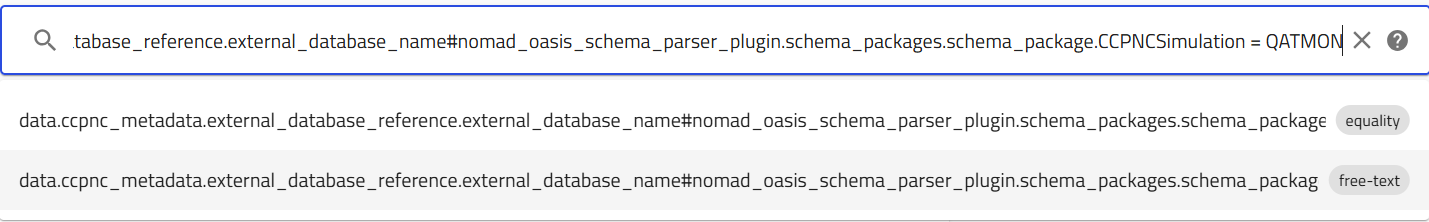 Entering a reference code value with the free-text option